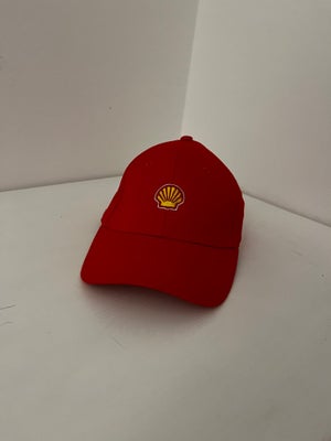 Cap, Shell, str. M,  Rød,  Bomuld,  Ubrugt, Amerikans Shell Cap