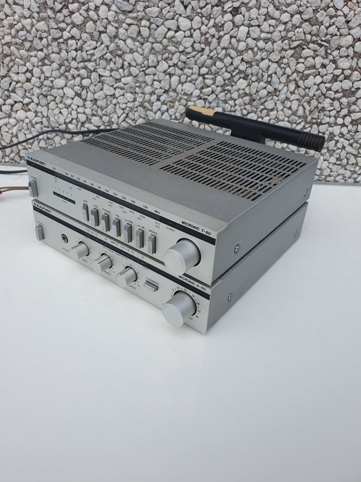 Forstærkersæt, Blaupunkt, BLAUPUNKT MICRONIC A-60 + T-60