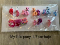My Little Pony, 3 x ponyer m/ tilbehør 4,7 cm høje, .