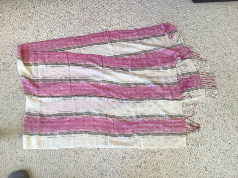Tørklæde, Ubrugt vintage 3 for 2, str. 175x50cm