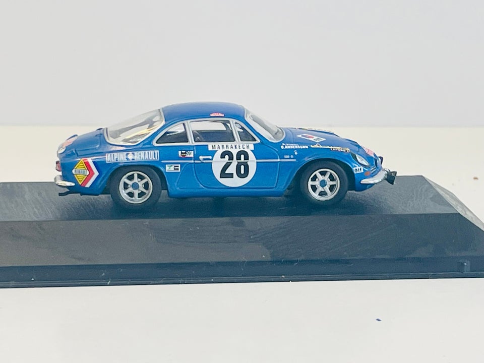 Modelbil, Ixo - Rally Monte Carlo 1971 Alpine - Renault A110 ,