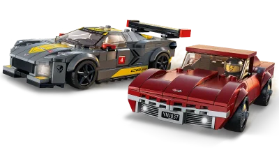 Lego Racers, Helt ny og uåbnet, 76903 Speed Champions Chevrolet Corvette C8.R Race Car and 1968 Chev