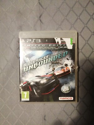 Ridge Racer Unbounded Limited Edition, PS3, Ridge Racer er hvad man kalder et sandt playstation ikon