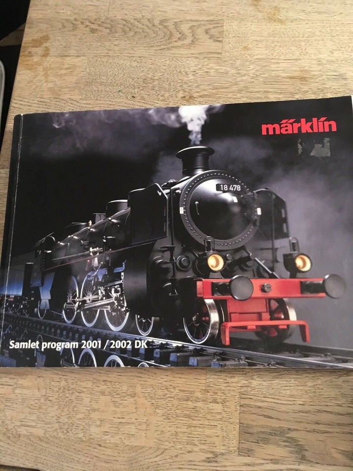 Modeltog, Märklin samlet program 2001 / 2002 dk
