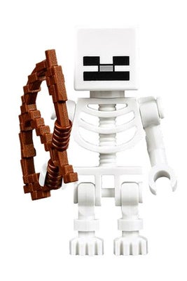 Lego Minifigures, Minecraft - figurerne sælges med det udstyr der er vist:

min011 Skeleton 20kr.
mi