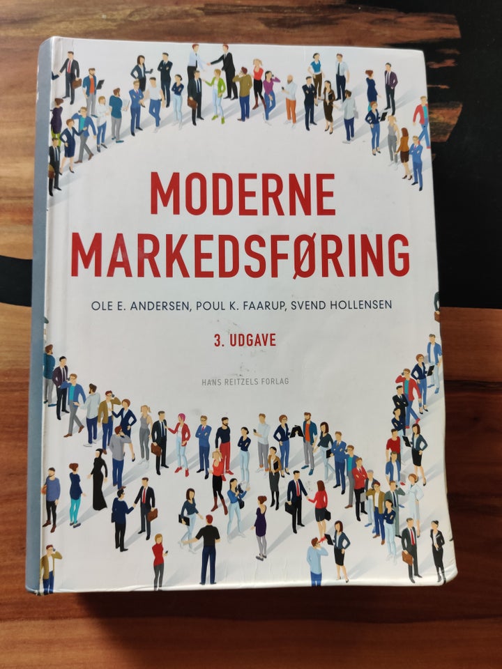 Bog - Moderne markedsføring, Ole E. Andersen, Poul K. Faarup