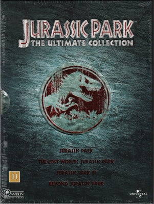 (NY) Jurassic Park - The Ultimate Collection, instruktør Steven Spielberg, Joe Johnston, DVD, action