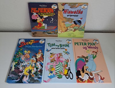 Diverse, Walt Disney, Retro bøger fra Anders Ands Bogklub

Walt Disney Præsenterer:

- ALLADIN OG DE