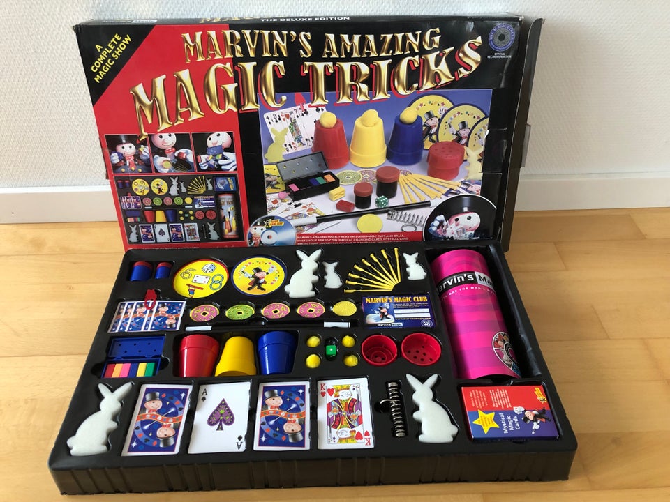 Marvins amazing magis tricks, tryllesæt