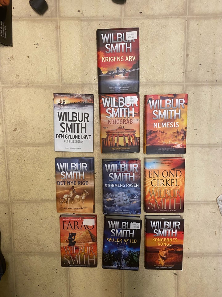 Wilbur Smith, ken Follett,Jussi adler-Olsen : fors