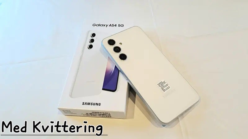 Samsung Galaxy A54, 8/128 GB [Hvid] , Perfekt