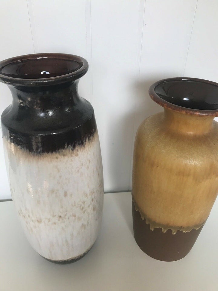 Keramik, 2 Flotte West Germany gulvvaser