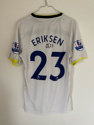 Fodboldtrøje, Signeret Tottenham trøje, Under Armour, str. M, Tottenham trøje signeret af Christian 