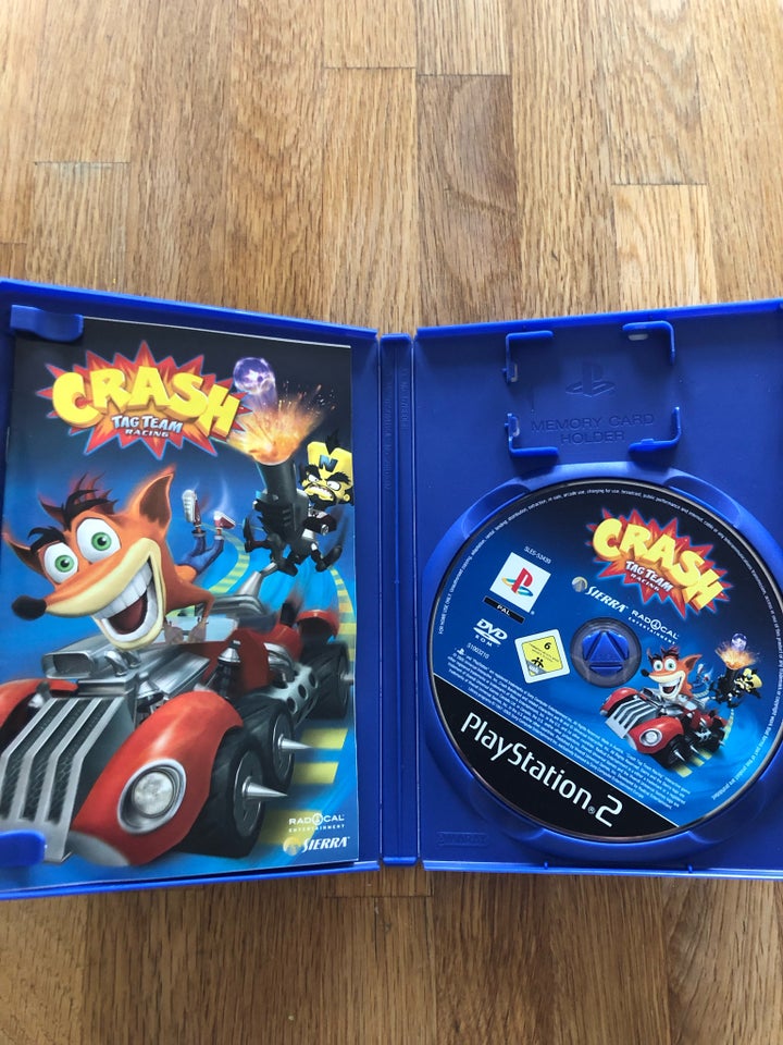 Crash tag team racing, PS2, adventure