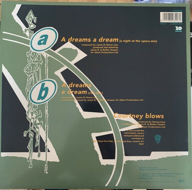 Maxi-single 12", Soul II Soul, A dreams a dream