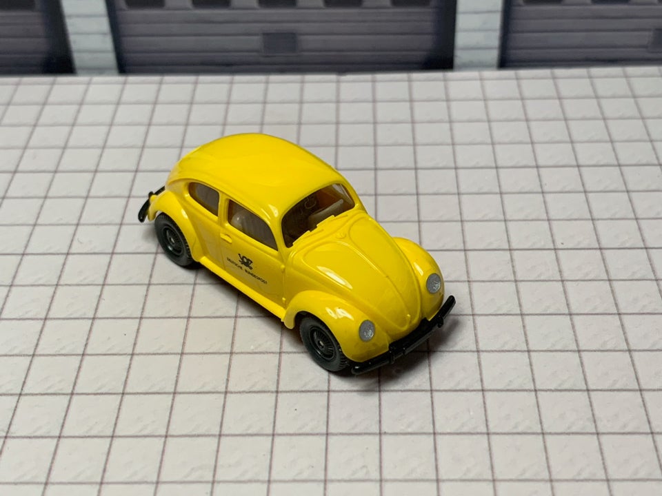 Modelbil, LR-BILER 1:87, VW 1200 Postbil i æske