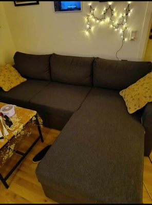 Sofa, stof, Nesten ny 7 måneder gamle sælges for købt en ny skal hentes i Haderslev 