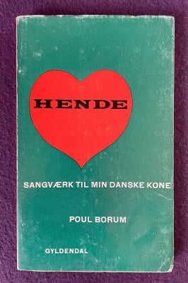 Hende, Poul Borum, genre digte – dba.dk billede