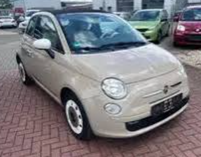 Søger en benzin fiat 500 i beige .helst en cabriolet  evt en alm med glastag eller soltag. Helst fra