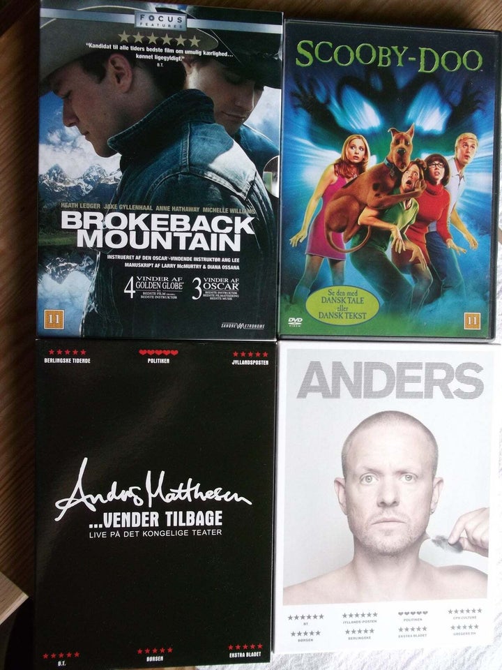 Diverse Film DVD, DVD, andet