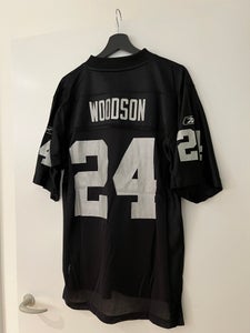 Vintage Nike Raiders Charles Woodson Football - Depop