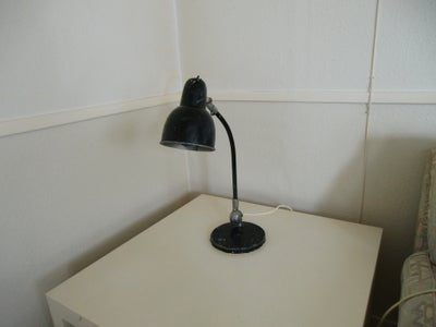 Arbejdslampe, Antik Bordlampe. Original industri arbejdslampe. Produceret af Tyske ASAS formegentlig