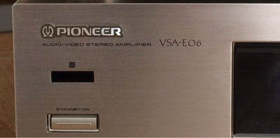 Forstærker, Pioneer, VSA-E06, 500 W, God, 5 * 100 watt surround forstærker der spiller med super god