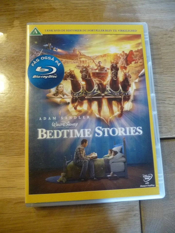 Bedtime Stories, DVD, familiefilm