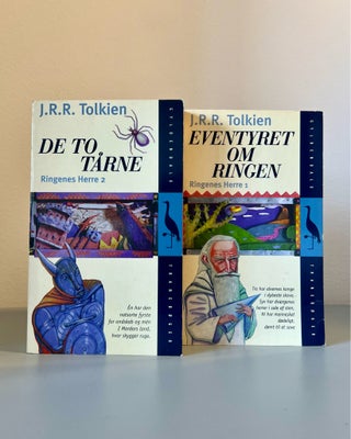 Ringenes herre, J. R. R. Tolkien , genre: fantasy, Ringenes herre:

# 1 Eventyret om ringen
# 2 De t