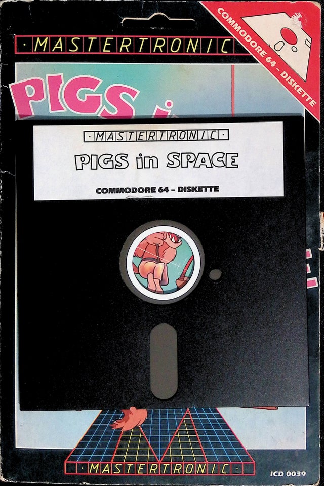 Pigs in Space DISK, Commodore 64