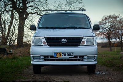 Toyota, HiAce, 2,5 D-4D 95 kort, Diesel, 2008, gråmetal, km 276000, 4-dørs, inkl. moms, uden afgift