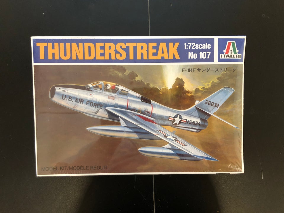 Byggesæt, Italeri Thunderstreak F-84F, skala 1/72