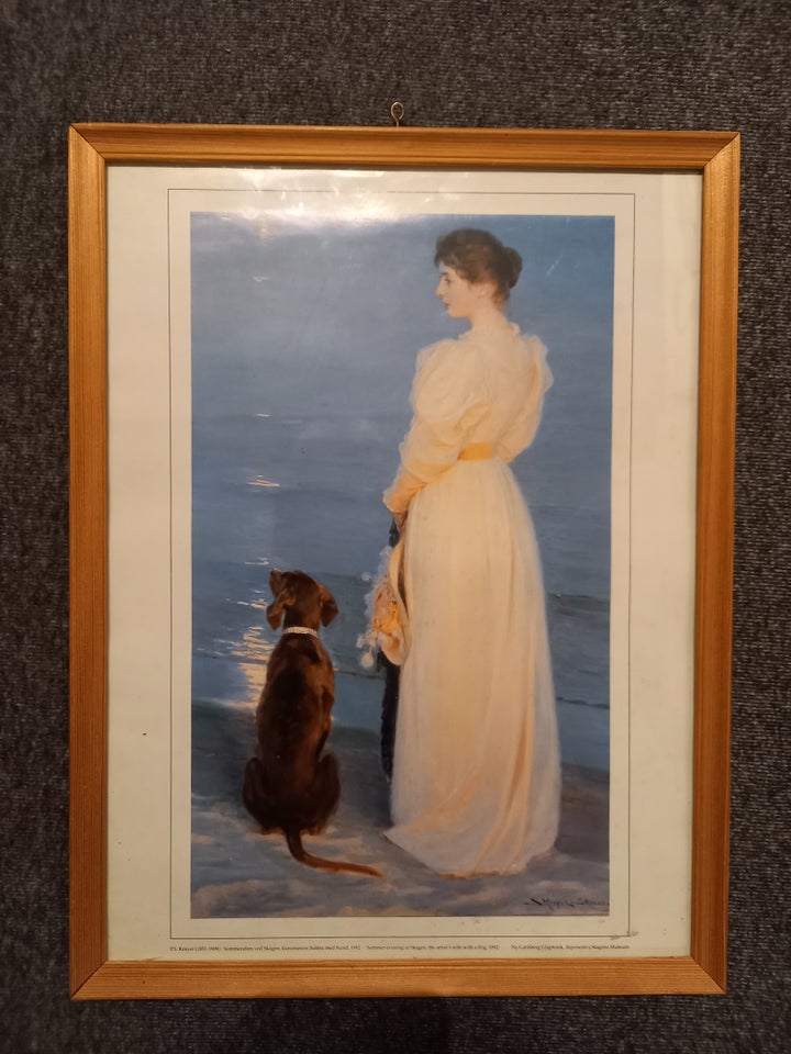 Sprængstoffer Ubetydelig har taget fejl Plakater, P.S. Krøyer, motiv: Marie – dba.dk – Køb og Salg af Nyt og Brugt