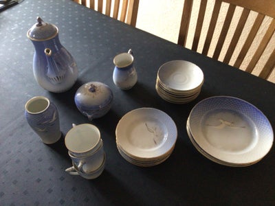 Porcelæn, tallerken, B og G, Alt på billedet 350kr