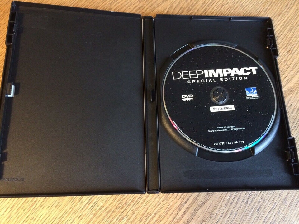 Deep Impact, DVD, action