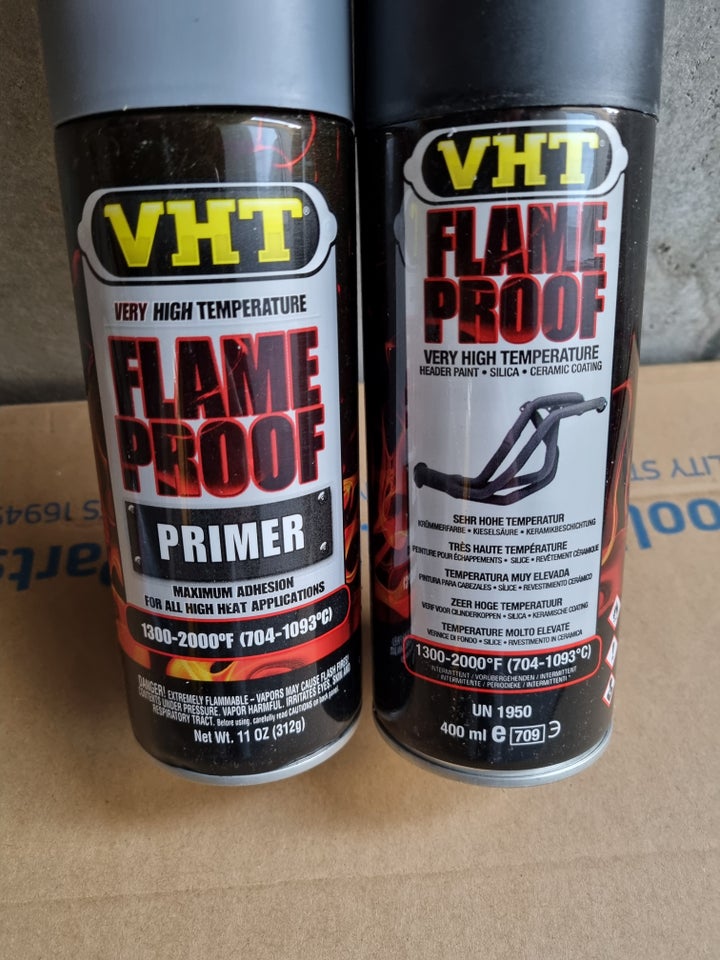 Andet biltilbehør, WHT Flame Proof - Primer & Maling