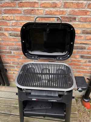 Elgrill, Weber, Sælger denne fine og yderst velholdte Weber Lumin Compact elgrill. Stativ og overtræ