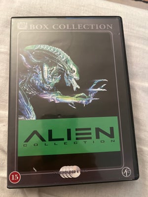 Alien collection, instruktør Alien 1-4, DVD, science fiction