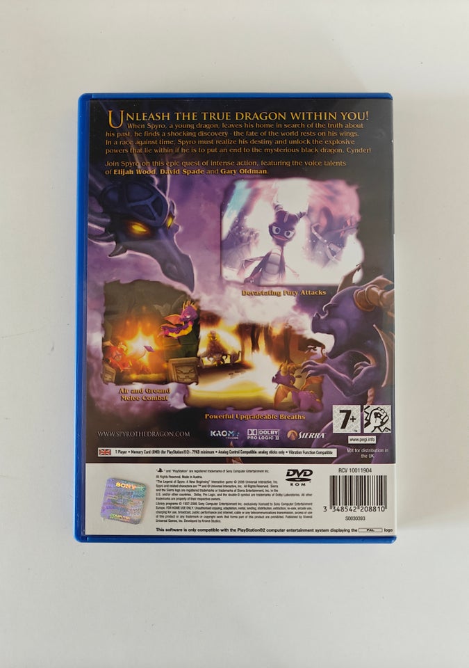 The Legend of Spyro A new Beginning, PS2, PS2