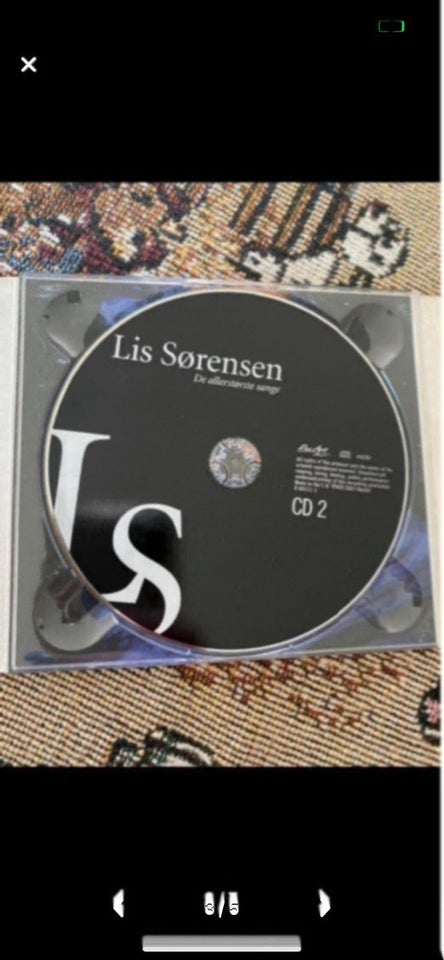 Lis Sørensen : De allerstørste sange, pop
