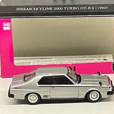 Modelbil, DISM 1980 Nissan Skyline 2000 Turbo GT, skala 1:43, DISM 1980 Nissan Skyline 2000 Turbo GT