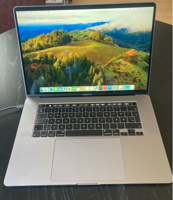 MacBook Pro, 16” 2,6 GHz i7 6-core / 512 gb ssd / 16 gb ram, 2.6 GHz i7 6-core GHz, 16 GB ram, 512 G