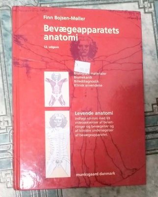 Bevægeapparatet s anatomi , Finn Bojsen-Moller, år 2003, 12 udgave, ISBN 87-628-0307-7
Aldrig brugt,