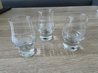 Glas, Whisky glas, Glencairn, 3 små Glencairn whisky/congac glas for 60 kr. 
Afhentes på Amager / Hi