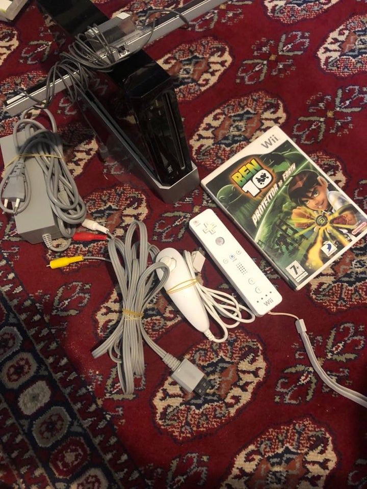 Nintendo Wii, Wii + Spil & Controller, Ben 10