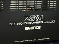 Effektforstærker, Avance, Z501