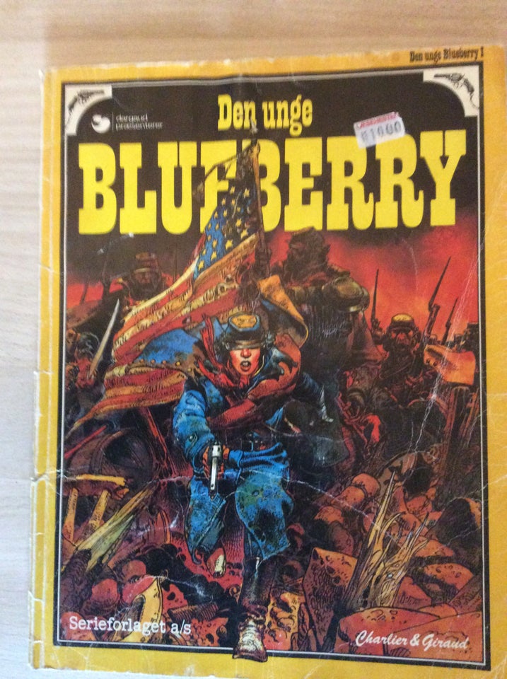 Den unge Blueberry komplet serie 3 stk, Tegneserie