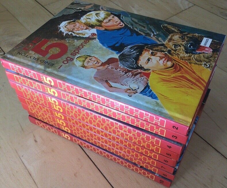 Bøger I De Fem Serien Enid Blyton Dbadk Køb Og Salg Af Nyt Og Brugt 9552