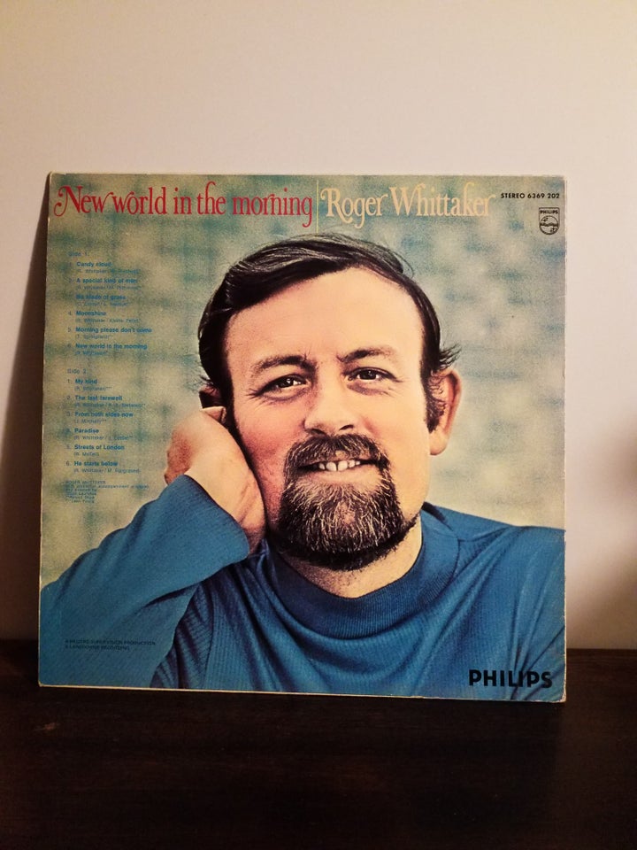 LP, ROGER WHITTAKER, NEW WORLD IN THE MORNING