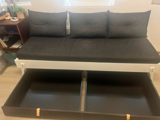 Sovesofa, b: 70 l: 200 h: 140